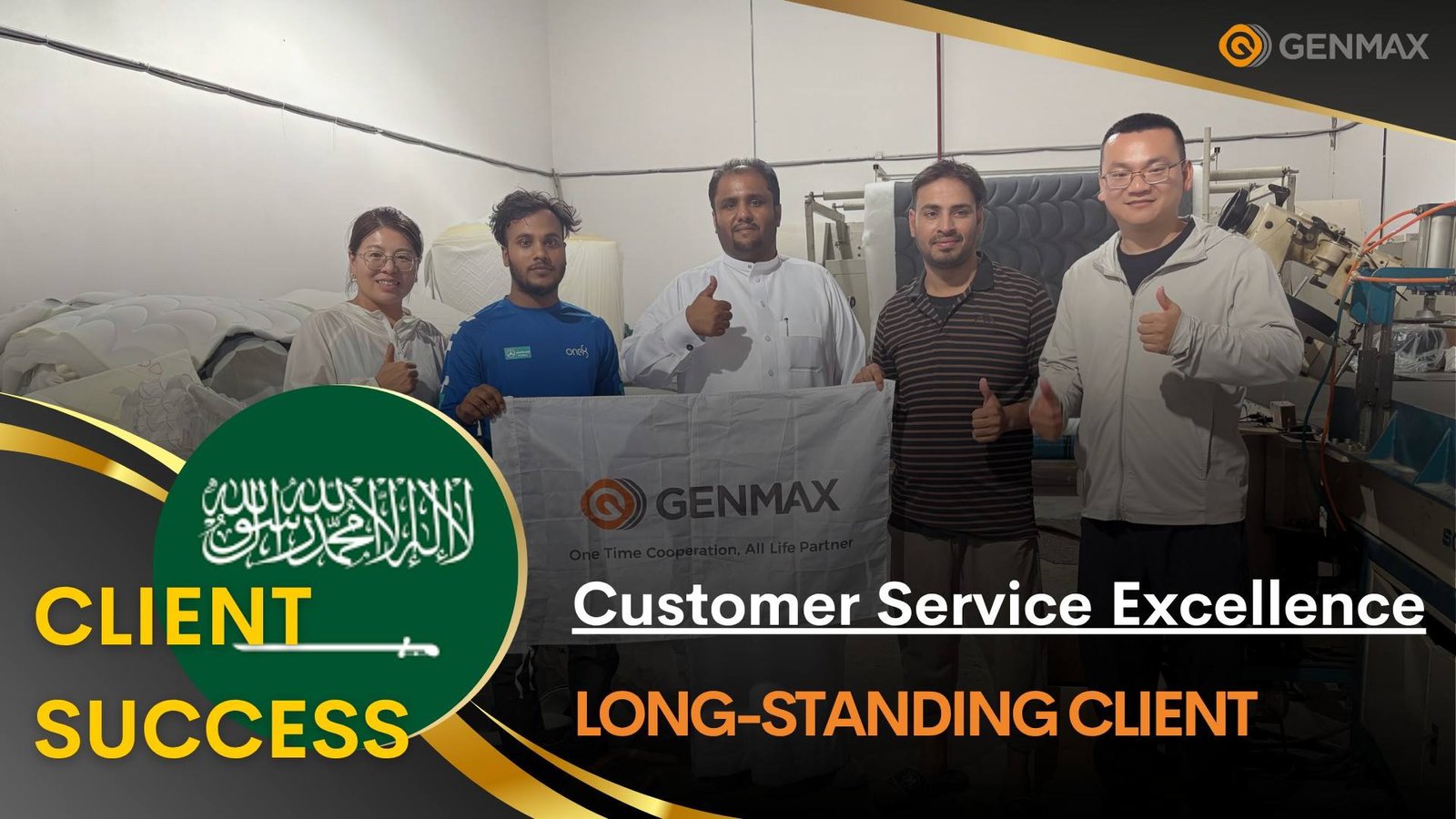Long-Term Client Relationship Highlights GENMAX Service Approach in Saudi Arabia