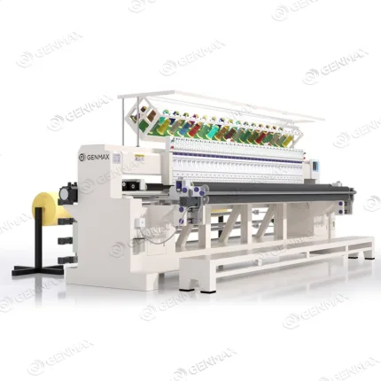 GENMAX HX 34-Head High-Speed Quilting and Embroidery Machine